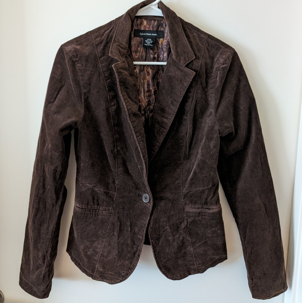 DONATING FRIDAY Corduroy Blazer